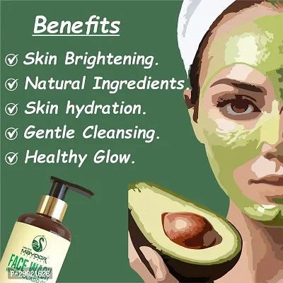 Avocado Facewash  Brighten Skin Tone and Prevent Skin Damage-thumb3