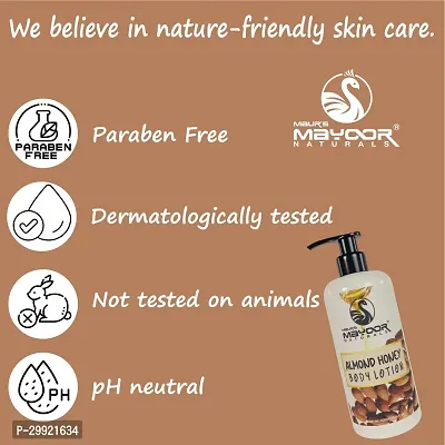 Honey Almond Body Lotion Nourishing and Brightening Ideal for Year-Round Skin Care with Natural Ingredients-thumb5