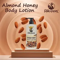 Honey Almond Body Lotion Nourishing and Brightening Ideal for Year-Round Skin Care with Natural Ingredients-thumb1