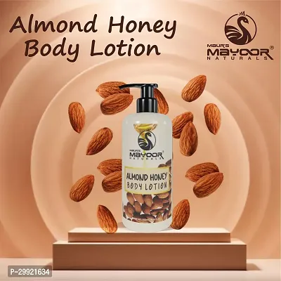 Honey Almond Body Lotion Nourishing and Brightening Ideal for Year-Round Skin Care with Natural Ingredients-thumb2