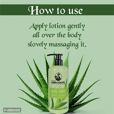 Aloe Vera Moisturizing Body Lotion, Non-Sticky Feel, Packed with the Goodness of Aloe Vera-thumb4