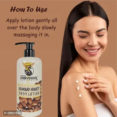 Honey Almond Body Lotion Nourishing and Brightening Ideal for Year-Round Skin Care with Natural Ingredients-thumb4