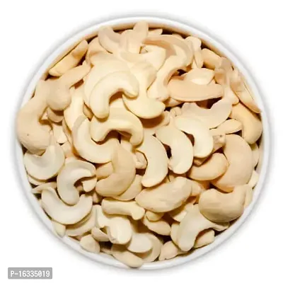 Organic Cashew Nuts 500Gms, Split Cashews, Split Cashews, Broken Cashew 2 Pieces, Cashew 2 Piece Split Nut (Kaju)