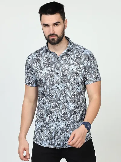 Reliable Spandex Short Sleeves Casual Shirt For Men