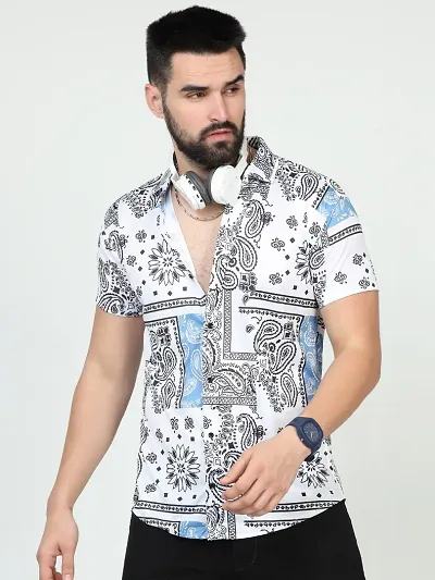 Must Have Cotton Spandex Short Sleeves Casual Shirt 