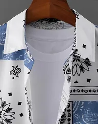 Reliable Multicoloured Cotton Spandex Short Sleeves Casual Shirt For Men-thumb1