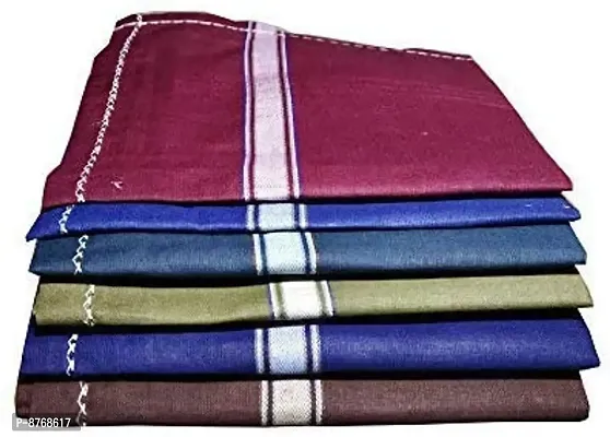 GRH Cotton Handkerchief for MEN (PACK OF 9)-thumb3