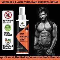 Hair Removal Spray For Men, 100 ml | Skin Soothing Aloe  Chamomile | Quick  Painless Hair Removal Cream Spray For Chest, Arms, Legs  Back-thumb2