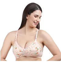 Stylish Fancy Cotton Blend Solid Padded Bras Combo For Women Pack Of 3-thumb1