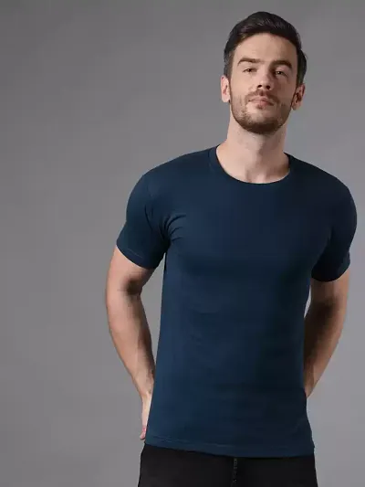 Reliable Cotton Blend Printed T-shirt For Men