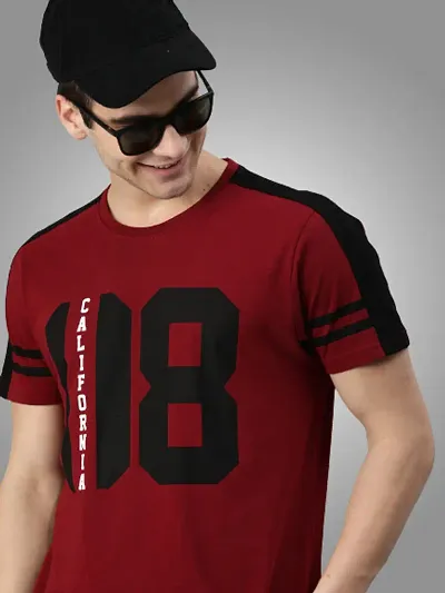 Men Round Neck T Shirt