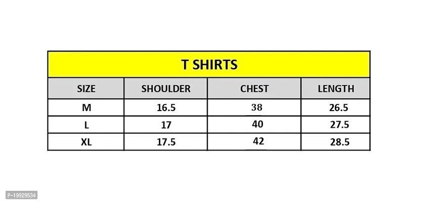 Stylish Fancy Cotton Blend Printed Round Neck T-Shirts For Men Pack Of 2-thumb2