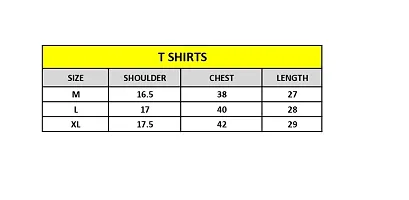 Stylish Fancy Cotton Blend Printed Round Neck T-Shirts For Men Pack Of 1-thumb1