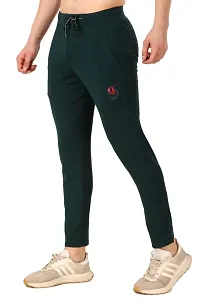 Classic Lyocell Solid Track Pants for Men-thumb2