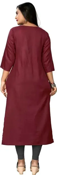 S9U Designer Embroidery Work Cotton Blend Kurti  Kurta-thumb2