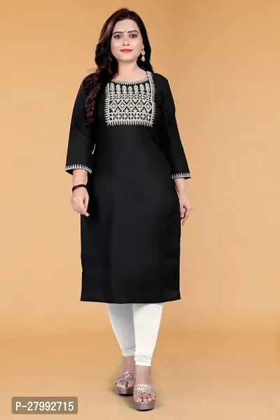 Fancy Cotton Blend Kurtas For Women