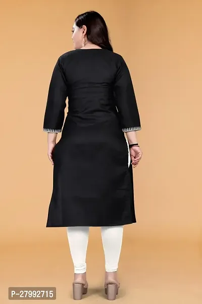 Fancy Cotton Blend Kurtas For Women-thumb2