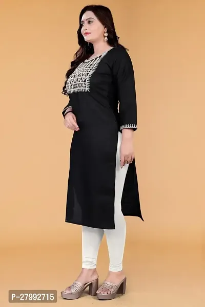 Fancy Cotton Blend Kurtas For Women-thumb4