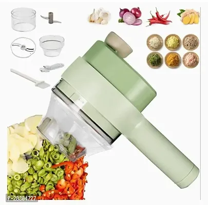4 in 1 Electric Vegetable Cutter-thumb0