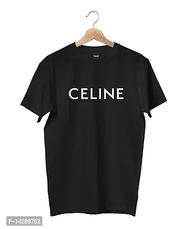 RENOWNED CELINES Quote Printed Unisex Tshirt Black T Shirt - Size - 2XL