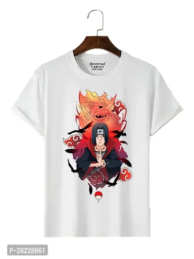 RENOWNED Latest Anime  Designed Printed Tshirt For Man Round Neck  Halves Sleeves Tshirt-thumb0