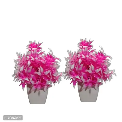 Artificial Plastic Small Indoor Natural Quality Plant -Pack of 2-thumb0