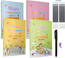 Large Size Kids Handwriting English Magic Practice Copybook Reusable Calligraphy Practice Book For Preschool Kids-thumb1