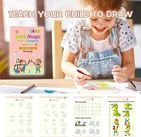 Magic Practice Copybook Pen Control Training Book For Kids-thumb1