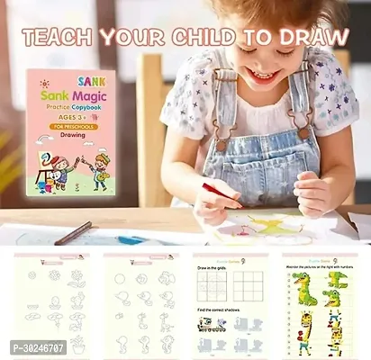 Magic Practice Copybook Pen Control Training Book For Kids-thumb2