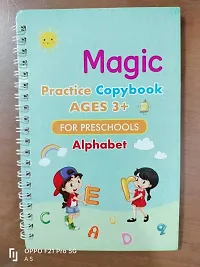 Reusable Book Sets Kids Children Print Hand Writing Books Calligraphy Tracing Magic Practice Copybooks Set With Pen-thumb1