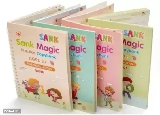 Reusable Handwriting Calligraphy Book Magic Practice Copybook For Kids Child Book Printing-thumb2