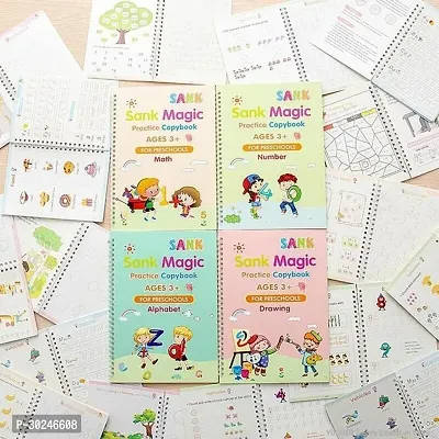 Reusable Practice Copybook Magic Handwriting Calligraphy Book For Kids Child Book Printing-thumb2