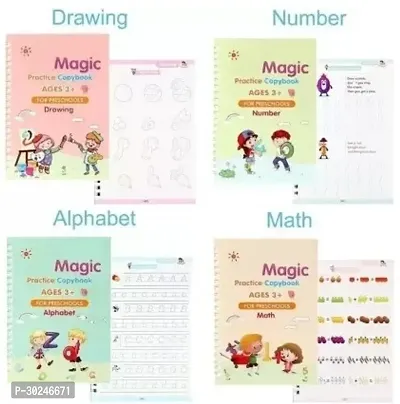 Magic Practice Copybook Pen Control Training Book For Kids