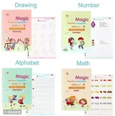 Hot New Products Magic Copybook Kids Magic Practice Copybook Magical Calligraphy Copybook-thumb0