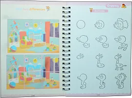 4 Pcs Set Reusable Handwriting Practice Magic Writing Book For Kids-thumb1