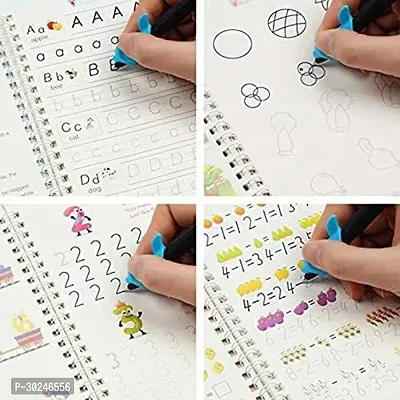 Large Size Magic Practice Copybook Pen Control Training Book For Kids-thumb3