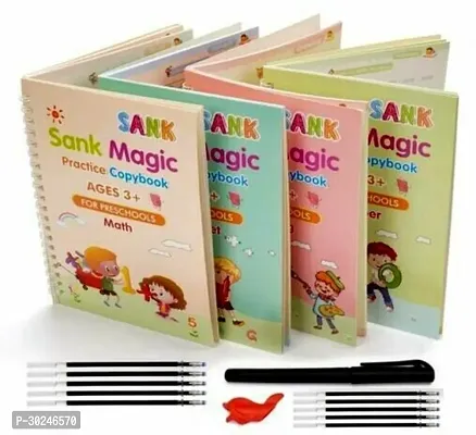 Reusable Handwriting Calligraphy Book Magic Practice Copybook For Kids Child Book Printing-thumb0