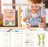 Reusable Handwriting Calligraphy Book Magic Practice Copybook For Kids Child Book Printing-thumb2