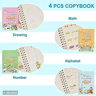 Large Size Magic Practice Copybook Pen Control Training Book For Kids-thumb2