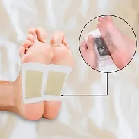 60 - Gold Detox Foot Patches for Pain Relief  Stress Relief  Deep Sleep-thumb2