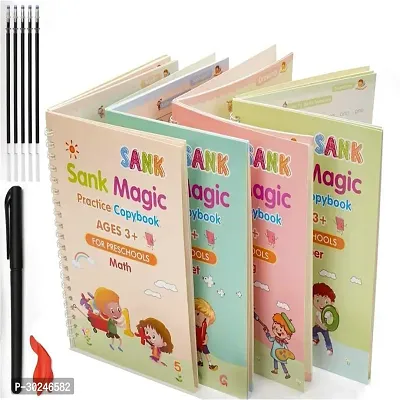 Reusable Handwriting Practice Magic Writing Book For Kids-thumb2