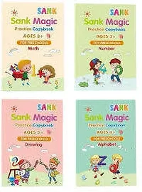 Reusable Handwriting Practice Magic Writing Book For Kids-thumb2