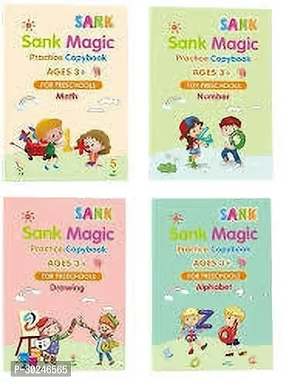 Reusable Handwriting Practice Magic Writing Book For Kids-thumb3