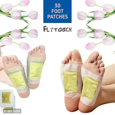 30 - Gold Detox Foot Patches for Pain Relief  Stress Relief  Deep Sleep