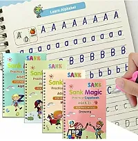 Reusable Book Sets Kids Children Print Hand Writing Books Calligraphy Tracing Magic Practice Copybooks Set With Pen-thumb2