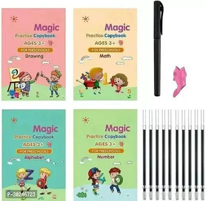 Large Size Magic Practice Copybook Pen Control Training Book For Kids-thumb3