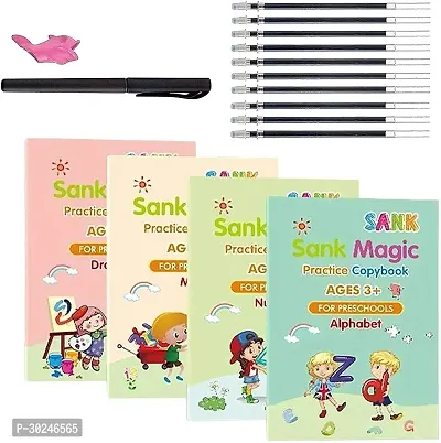 Reusable Handwriting Practice Magic Writing Book For Kids-thumb2