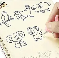 Large Size Kids Handwriting English Magic Practice Copybook Reusable Calligraphy Practice Book For Preschool Kids-thumb2