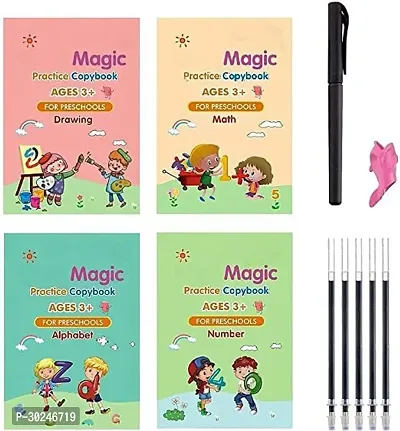 Hot New Products Magic Copybook Kids Magic Practice Copybook Magical Calligraphy Copybook-thumb2