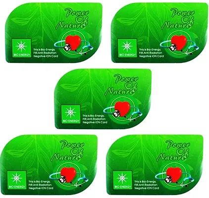 Bio Energy Card Nano Health Card Pad Magnetic Therapy (Pack of 5)